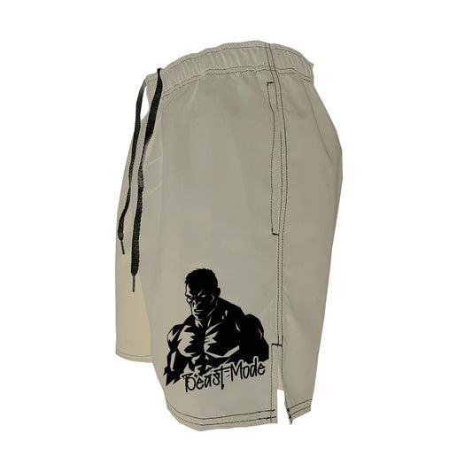 Men's Training Shorts - Beast Mode Khaki