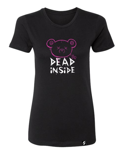 Women's Relaxed Fit T-shirt - Dead inside