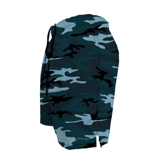 Men's Training Shorts - Forest Camo