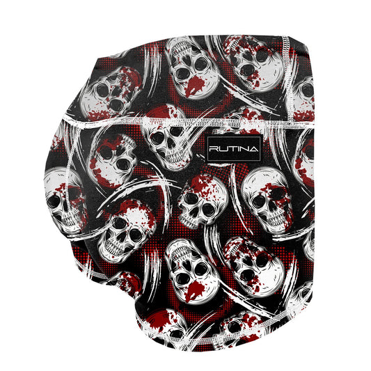 Performance Booty Shorts - Bloody Skulls